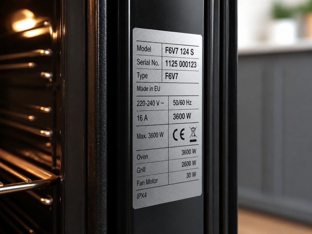 Finding the Model and Serial on Built-In JennAir Appliances