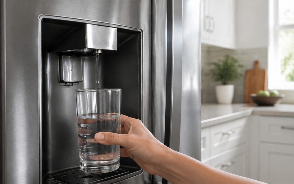 Water Under a JennAir Built-In Refrigerator: Trace the Path